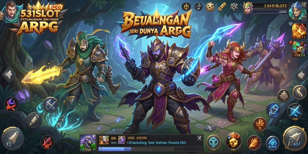 Screenshot gameplay 531SLOT yang menunjukkan pertarungan seru dan grafis yang memukau.
