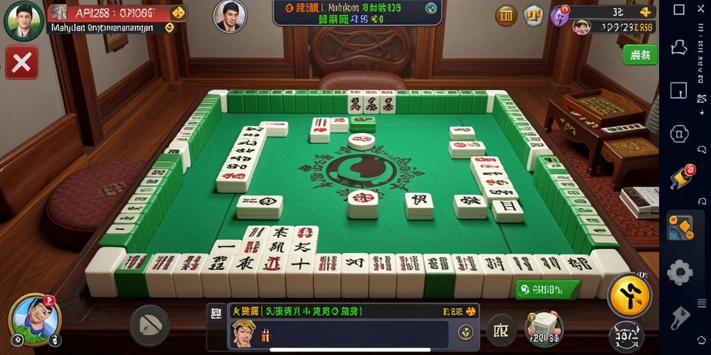 Tampilan gameplay menarik dari permainan Mahjong API288.