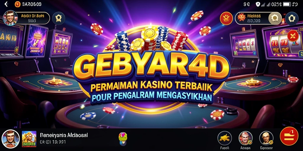 Screenshot menunjukkan gameplay menarik di GEBYAR4D yang penuh aksi.