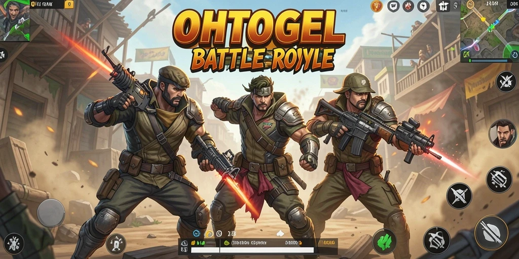 Screenshot gameplay OHTOGEL yang intens dan penuh aksi.