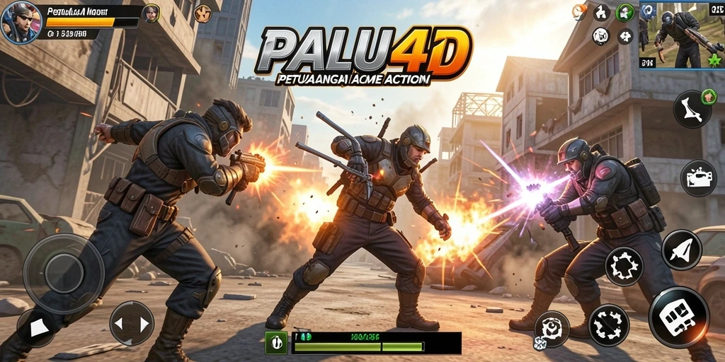 Tangkapan layar PALU4D menampilkan aksi seru dan mendebarkan dalam gameplay.