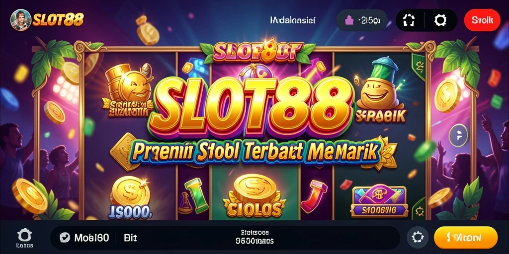 Tampilan gameplay SLOT88 yang mengasyikkan dan penuh warna.